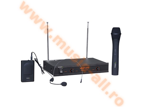 VHF2H SET 2 MICROFOANE WIRELESS (MANA + CASCA) IBIZA