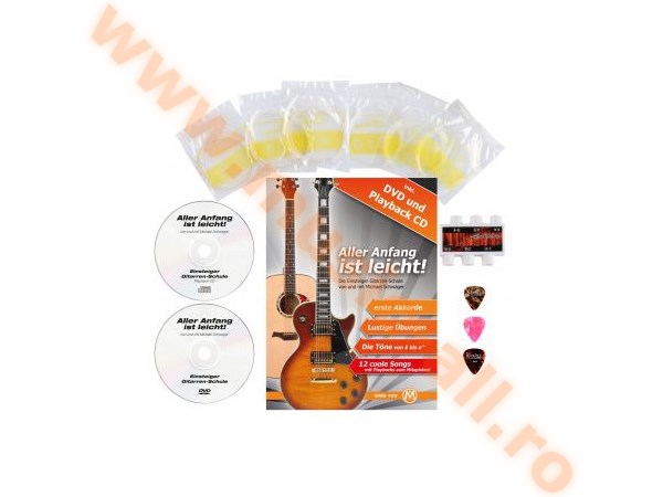 Classic Cantabile 5-piece accessory set for 3/4 - 7/8 Classical Guitar