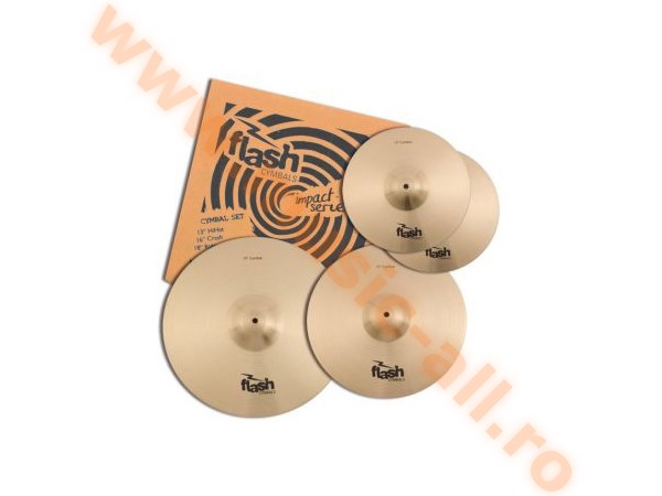 Flash Impact Series 368 Cymbals Set