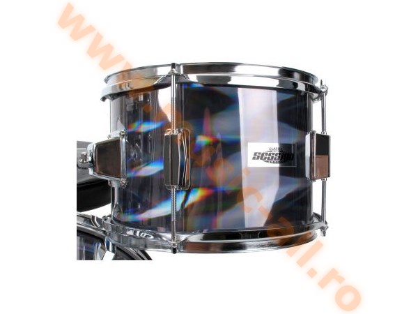 XDrum Junior Pro Kids Drum SET Laser Silver