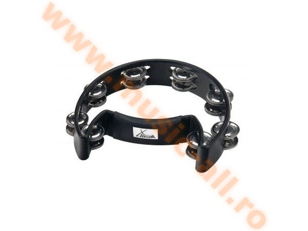 XDrum Hand Tambourine Black