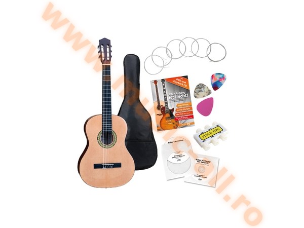 Classic Cantabile AS-861 Concert Guitar 4/4 Starter-SET