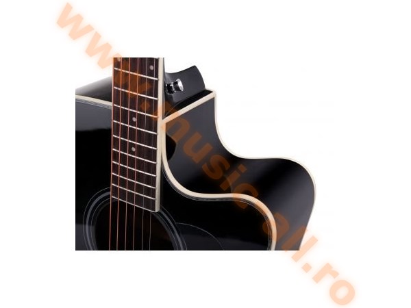 Classic Cantabile WS-20 BK acoustic guitar black