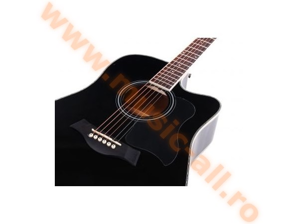 Classic Cantabile WS-20 BK acoustic guitar black