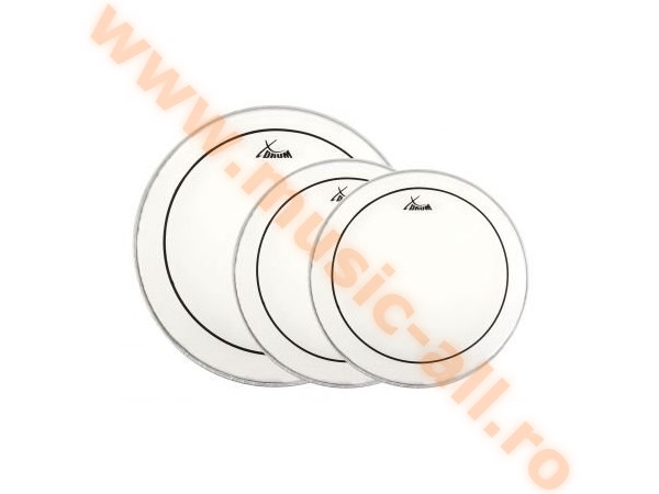 XDrum Transparent Set 12" 13" 16"