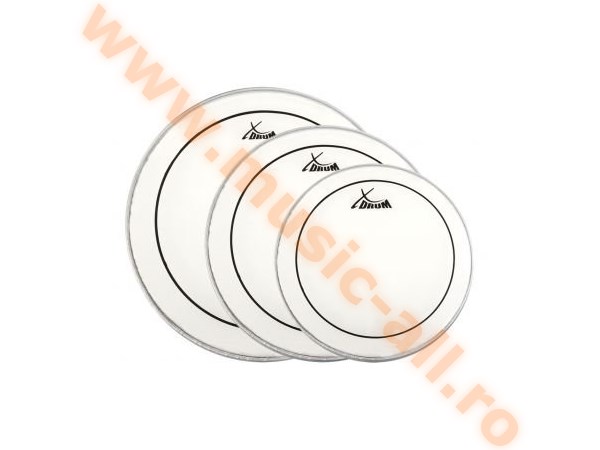 XDrum Oil Hydraulic Drum Head Set 10" 12" 14"