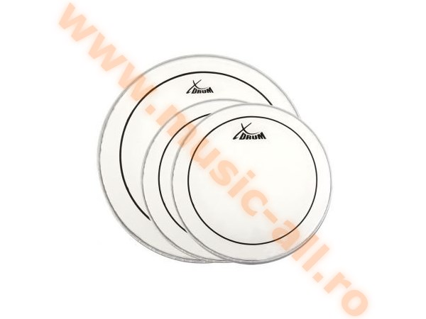 XDrum Oil Hydraulic Drum Head Set 12" 13" 16"