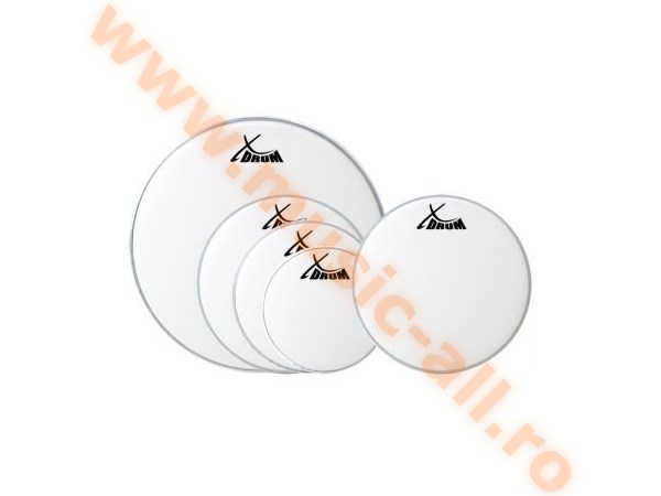 XDrum Coated Drum Head Set 10" 12" 2x14" 22"