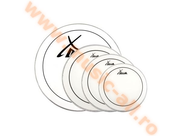 XDrum Oil Hydraulic Drum Head Set 10" 12" 14" 20"