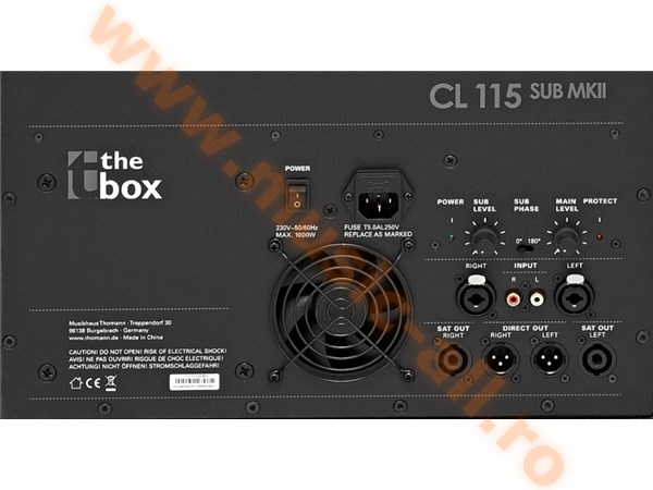 the box CL 115 Sub MK II