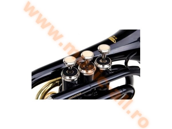 Classic Cantabile Brass TT-400 Bb Pocket Trumpet Black