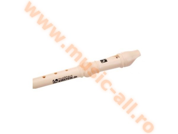 Kirstein C Soprano Recorder German Fingering With Double Hole Beige