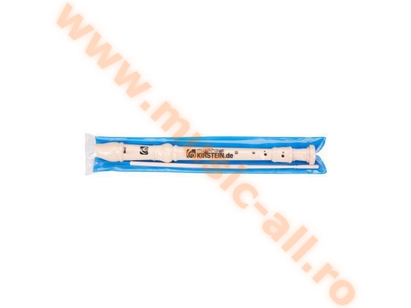Kirstein C Soprano Recorder German Fingering With Double Hole Beige