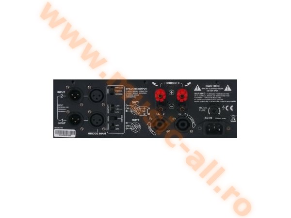 Pronomic TL-400 power amplifier, 2 x 1000 Watts