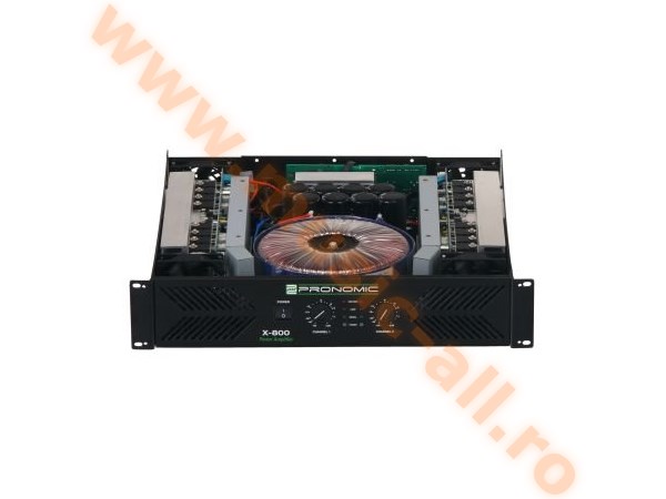 Pronomic XA-800 amplifier, 2x 1900 Watt