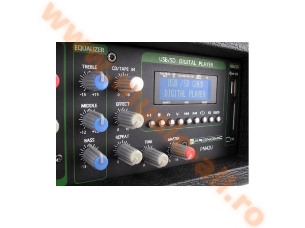 Pronomic PM42U MP3 Power Mixer