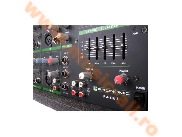 Pronomic PM82EU MP3 Power Mixer