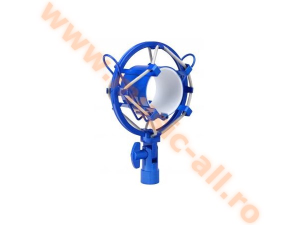 Pronomic CM-100B Large-Diaphragm Studio Microphone albastru