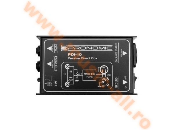 Pronomic PDI-10 passive DI-Box