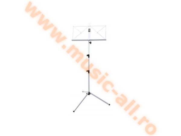 Classic Cantabile Music Stand Medium Heavy Alb