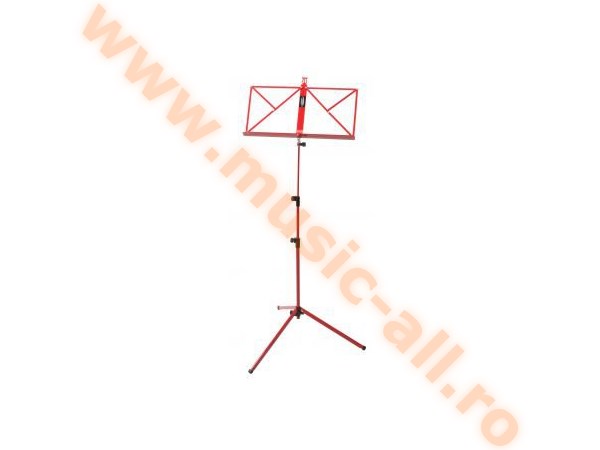 Classic Cantabile Music Stand Medium Heavy Rosu