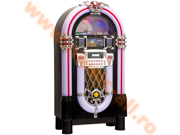 Lacoon GoldenAge 40er/50er Jahre Jukebox mit CD, USB, MP3 Player, Radio und Bluetooth