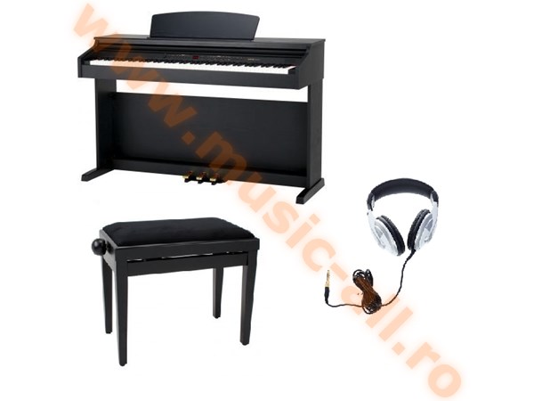 Classic Cantabile DP-50 SM Electric piano black matt Set