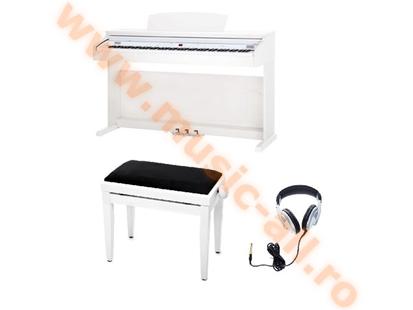 Classic Cantabile DP-50 WM Electric Piano White Matt Set