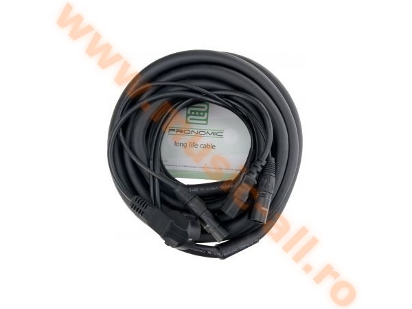 Pronomic Stage EUIECX-10 Hybrid Power Cable XLR Audio 10 m