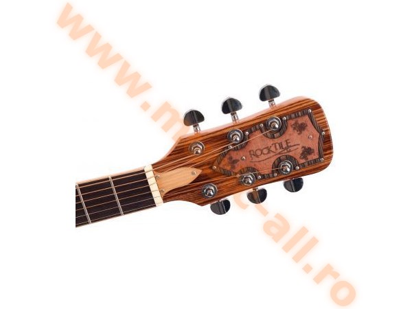 Rocktile Empire Westernguitar Zebrano
