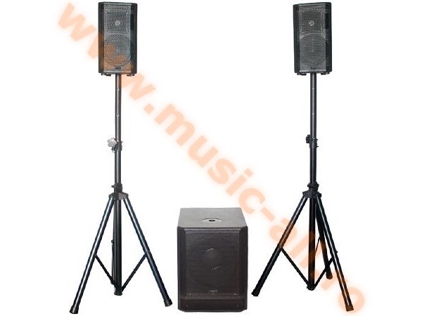 KIT SUBWOOFER 12 inch/30CM + 2 SATELITI 6.5inch/16.5CM 660W RMS BST