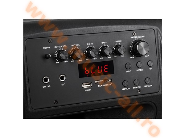 MIK0134EU SISTEM AUDIO PORTABIL SD BLUETOOTH USB 15INCH