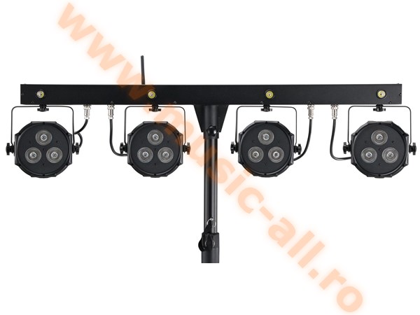 Showlite LB-4390 LED RGB 4 x 3 x 9Watt