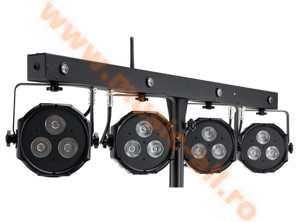 Showlite LB-4390 LED RGB 4 x 3 x 9Watt