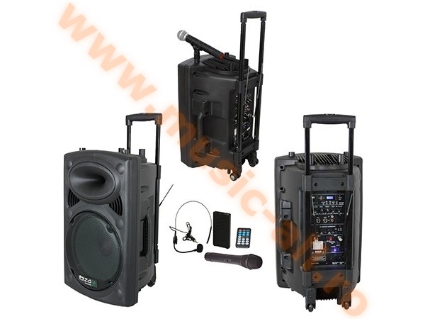 PORT12VHF-BT BOXA PORTABILA 12 inch/30CM 350W RMS 12/230V USB/MP3