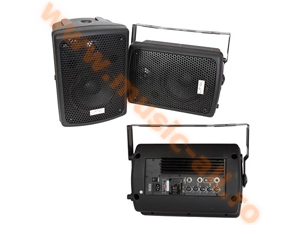 SK8A SET BOXE MONITOR 1 ACTIV 1 PASIV 8 inch/20CM 60W RMS