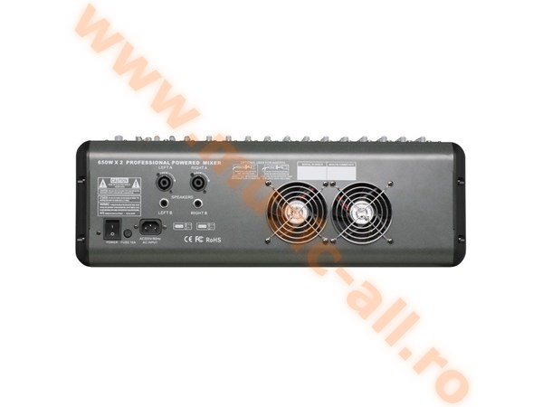 PM860D - MIXER CU AMPLIFICARE