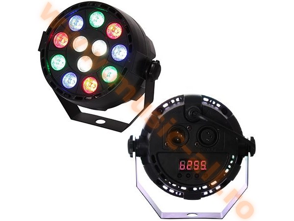 PAR-MINI-RGBW MINI PAR LED RGBW DMX 12X1W RGBW LED