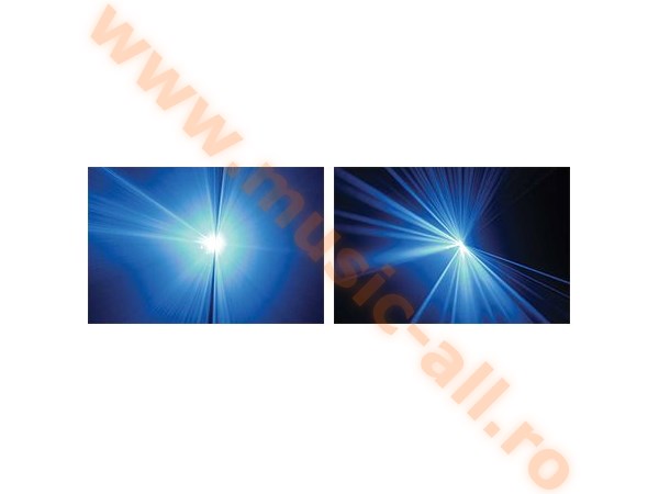IBIZA80B LASER ALBASTRU 80MW DMX