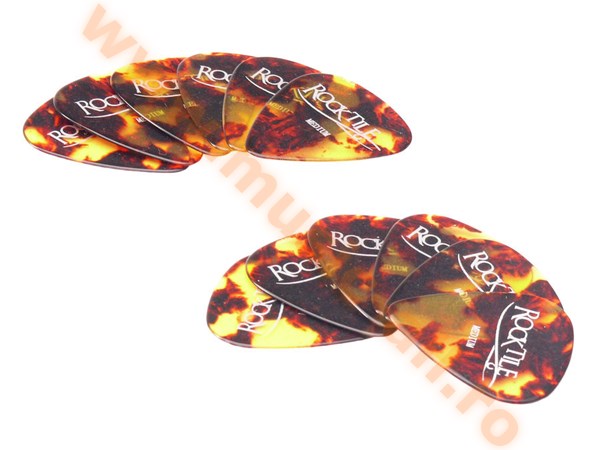 Rocktile Picks 12 Pieces Classic Medium