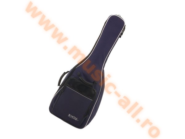 Rocktile 3/4 & 7/8 Classical Guitar Gig Bag Padded + Backpack Straps Blue
