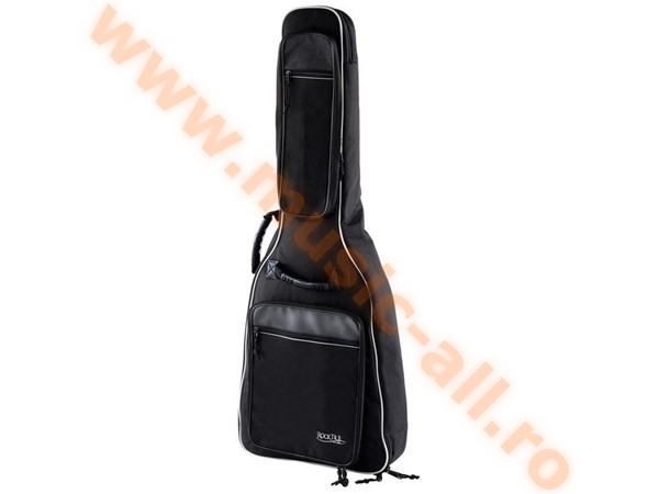 Rocktile Classical Guitar Gig Bag Deluxe Padded + Backpack Straps Black