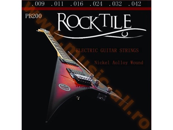 Rocktile Strings for Electric Guitars Super Light 10-pack