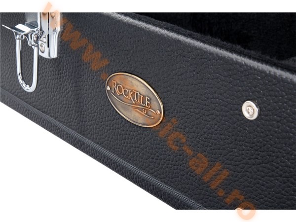 Rocktile Electric Guitar Case Deluxe Rounded