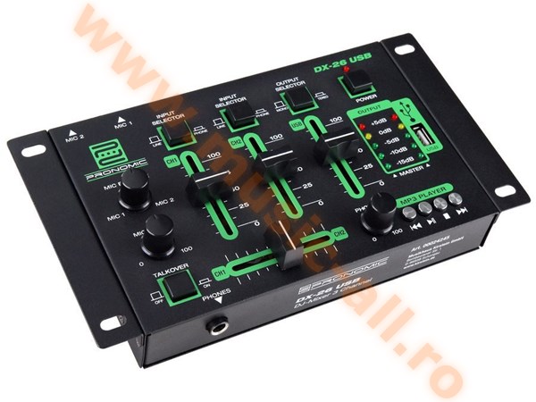 Pronomic DX-26 USB DJ Mixer