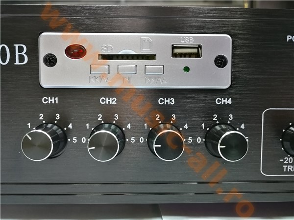 SD-4650B amplificator linie 100v 650W  BT 6 zone