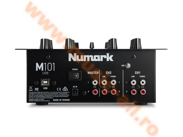 Numark M101 USB Black DJ Mixer