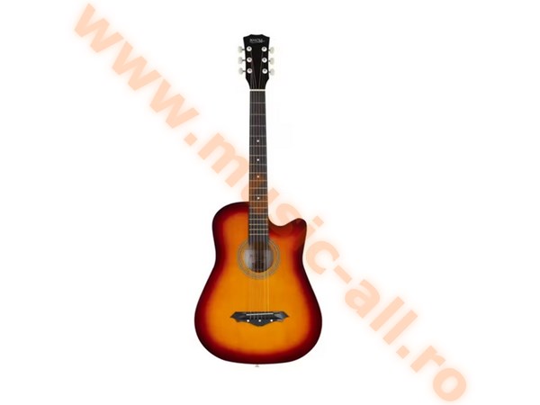 Set Chitara Rocktile WSD-5C-SB Western Slim Line Sunburst