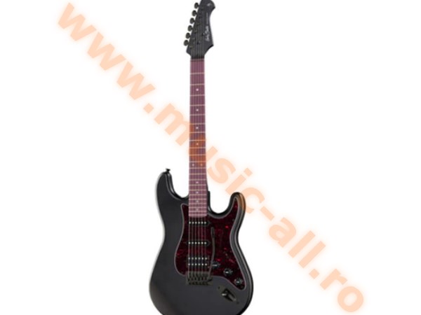Set Chitara Electrica, Harley Benton, ST-20HSS SBK, Amplificator, Cablu, Acordor, Curea