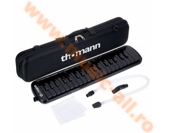 Orga Melodica Prin Suflare Thomann 37 Pro, Neagra, 37 Clape